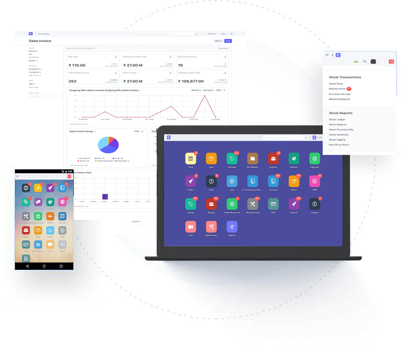 Customized ERPNext System